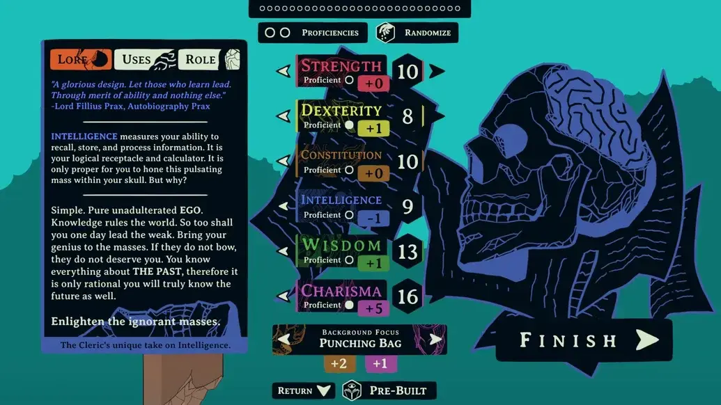 Bureaucracy Dice and Political Satire in the Narrative World of Esoteric Ebb