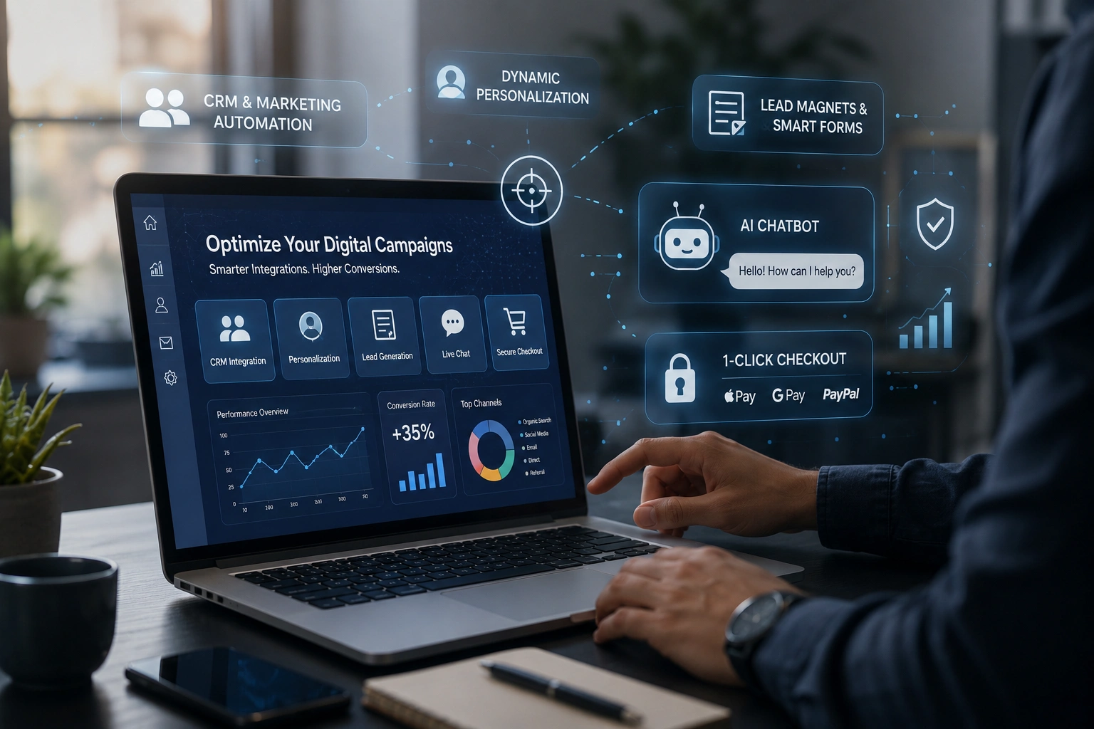 Optimizing Web Functionality: 5 Crucial Integrations for Advanced Digital Campaigns