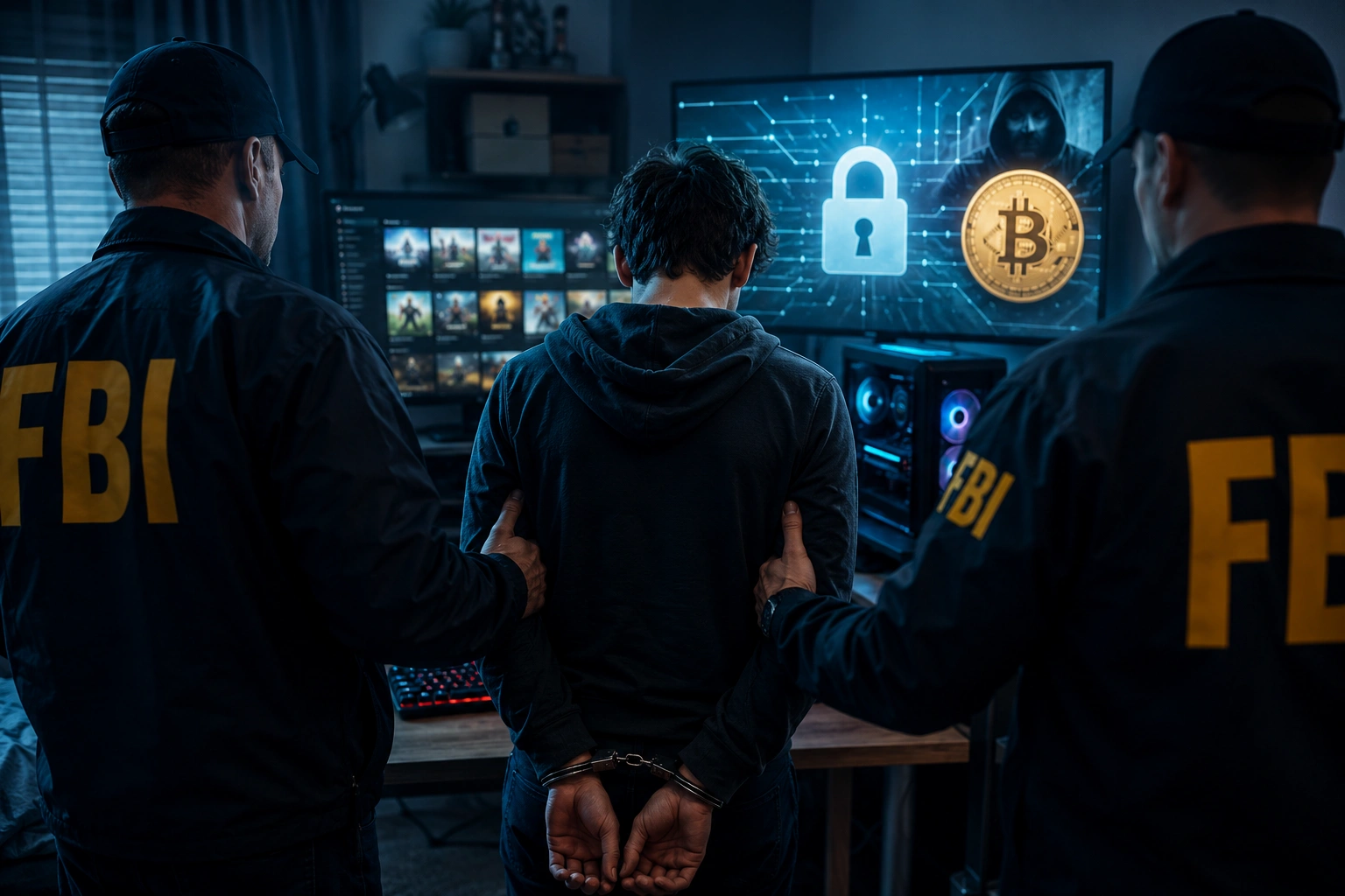 Florida Student Arrested by FBI in $220,000 Steam Crypto-Stealing Malware Scheme