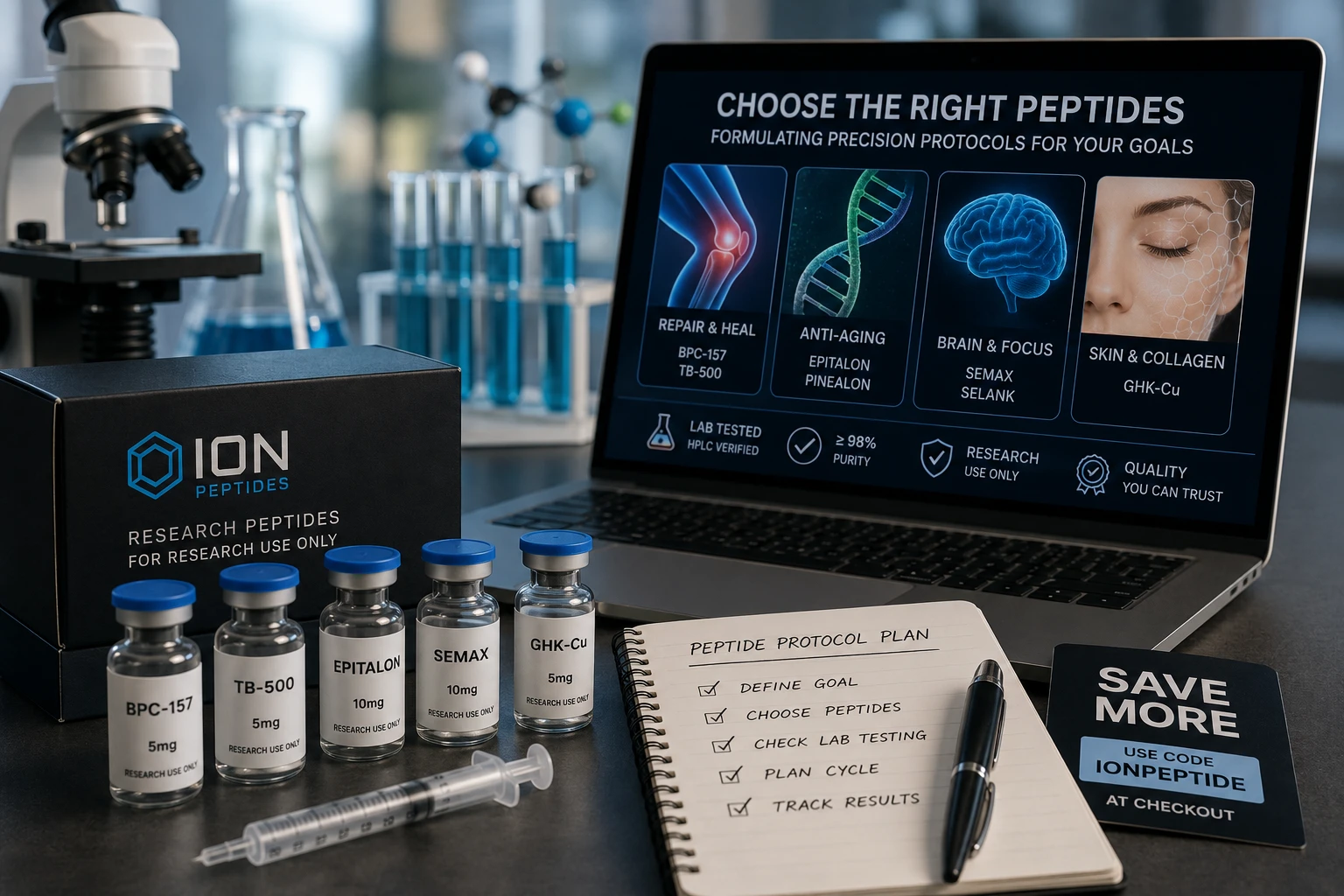 Formulating Precision Protocols: How to Choose the Right Peptides for Your Goals
